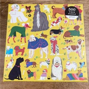 Fashionable Dogs - 500 Piece Puzzle by Galison